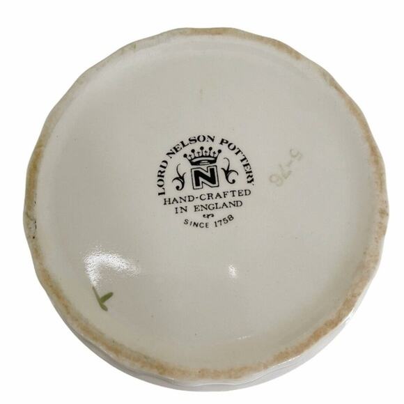 Vintage Lord Nelson Hand Crafted Pottery Coffee Canister - Picture 7 of 9